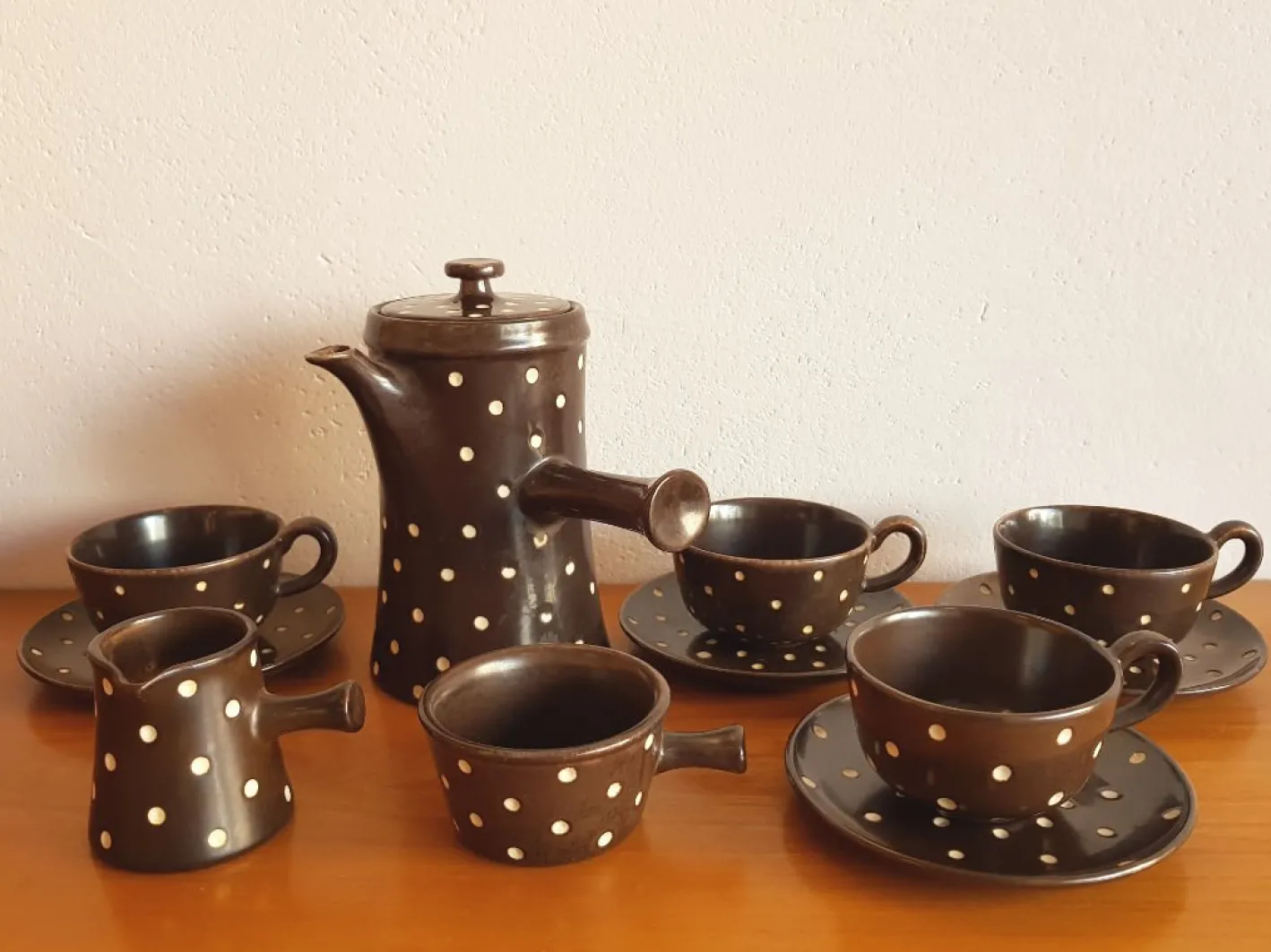Mokka Set von Hedwig Bollhagen, 1950er