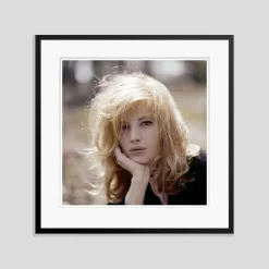 Monica Vitti Gerahmt in Schwarz von Giancarlo Botti