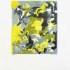 Monique Pehem (Breton-Prouté), Licht durch das Blattwerk, 1978, Linolschnitt