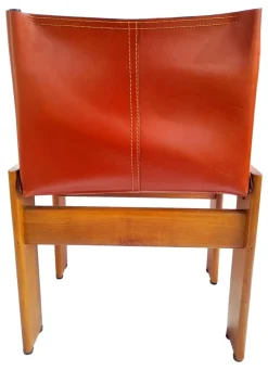 Monk Stühle von Scarpa für Molteni, 1970, 6er Set