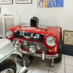 Monte Carlo Rallye Replica Mini Frontend Schreibtisch, 1960er
