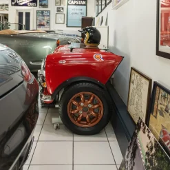 Monte Carlo Rallye Replica Mini Frontend Schreibtisch, 1960er