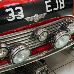 Monte Carlo Rallye Replica Mini Frontend Schreibtisch, 1960er