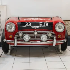 Monte Carlo Rallye Replica Mini Frontend Schreibtisch, 1960er
