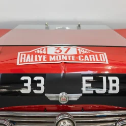 Monte Carlo Rallye Replica Mini Frontend Schreibtisch, 1960er