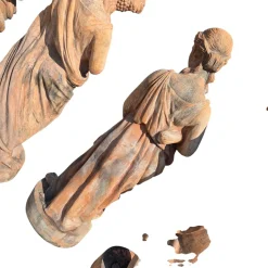 Monumentale Skulpturen aus Terrakotta von Impruneta, 4er Set
