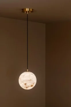 Moon 15 Hängelampe von United Alabaster
