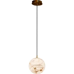 Moon 15 Hängelampe von United Alabaster