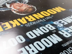 Moonraker, Roger Moore, Filmplakat