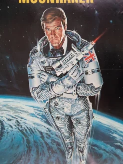 Moonraker, Roger Moore, Filmplakat