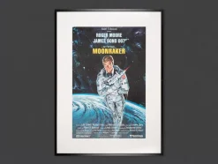 Moonraker, Roger Moore, Filmplakat