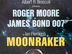 Moonraker, Roger Moore, Filmplakat