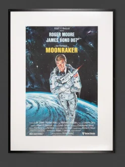 Moonraker, Roger Moore, Filmplakat