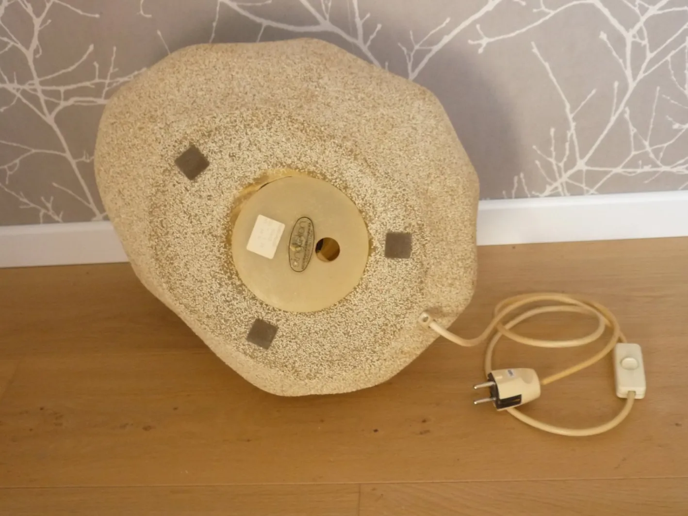 Moon Rock Lampe von André Cazenave für Singleton, 1960er