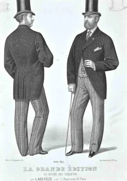 Morin et Charpentier, La Grande Edition du Musée des Tailleurs, 1877, Lithographie