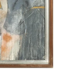 Mário Bismarck, Komposition, 20. Jh., Pastell auf Papier