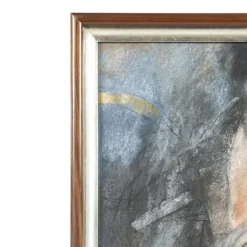 Mário Bismarck, Komposition, 20. Jh., Pastell auf Papier