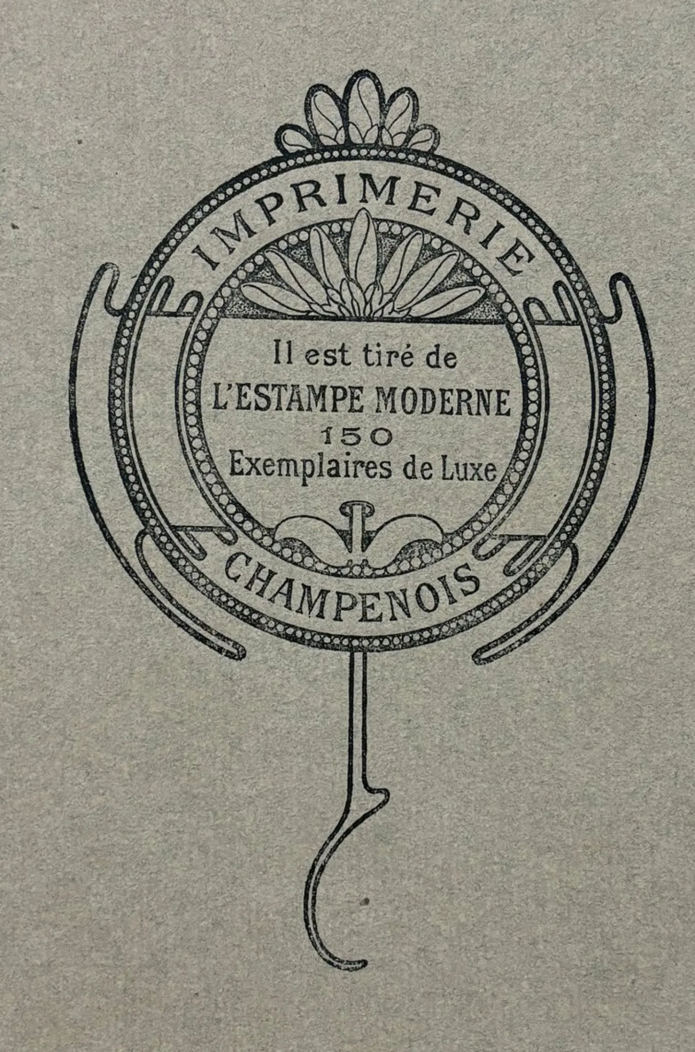 Mucha, Cover für l'Estampe Moderne, 1899, Lithographie