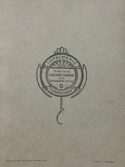 Mucha, Cover für l'Estampe Moderne, 1899, Lithographie