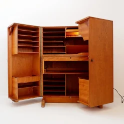 Mummenthaler & Meier zugeschriebener Magic Box Schreibtisch, Schweiz, 1955
