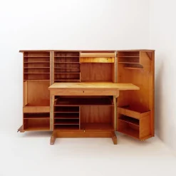 Mummenthaler & Meier zugeschriebener Magic Box Schreibtisch, Schweiz, 1955