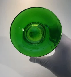 Mundgeblasene Biergläser, Ehemalige Tschechoslowakei, 1920er, 6er Set