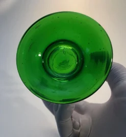 Mundgeblasene Biergläser, Ehemalige Tschechoslowakei, 1920er, 6er Set