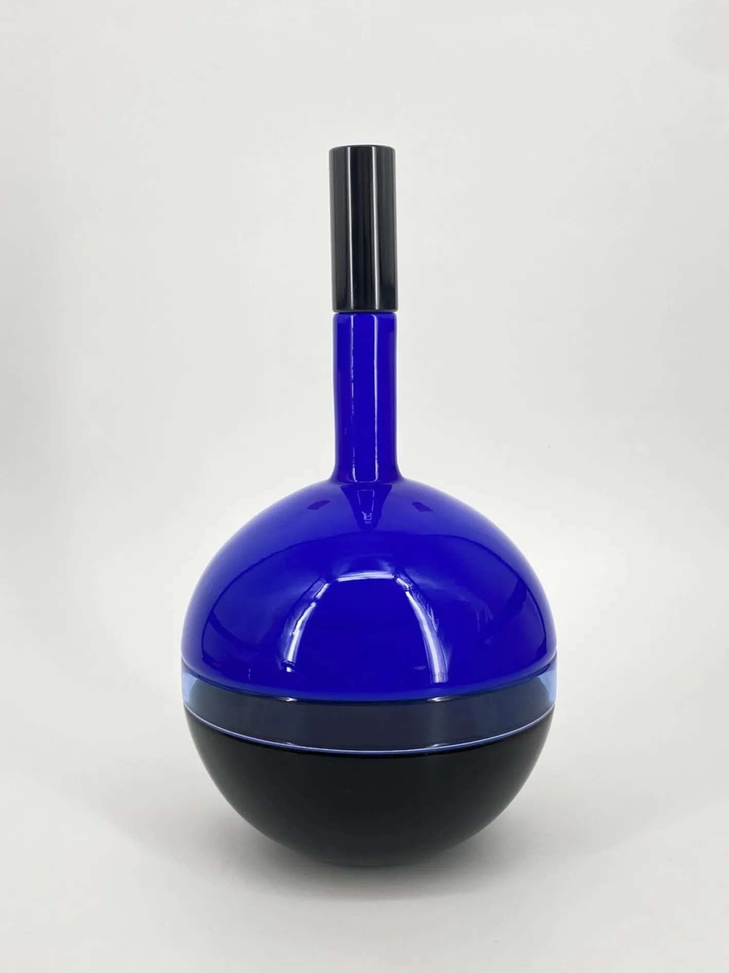 Murano Glas Karaffe von Timo Sarpaneva Veri für Venini, Italien, 1990er