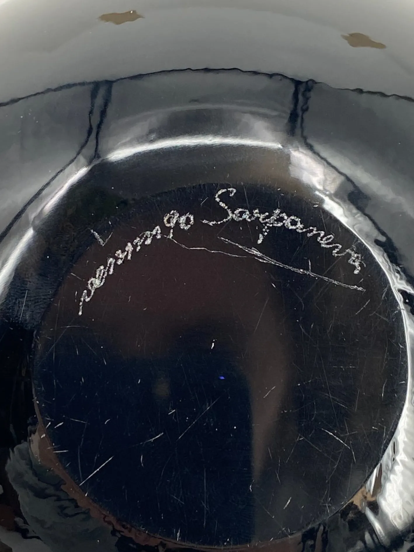 Murano Glas Karaffe von Timo Sarpaneva Veri für Venini, Italien, 1990er