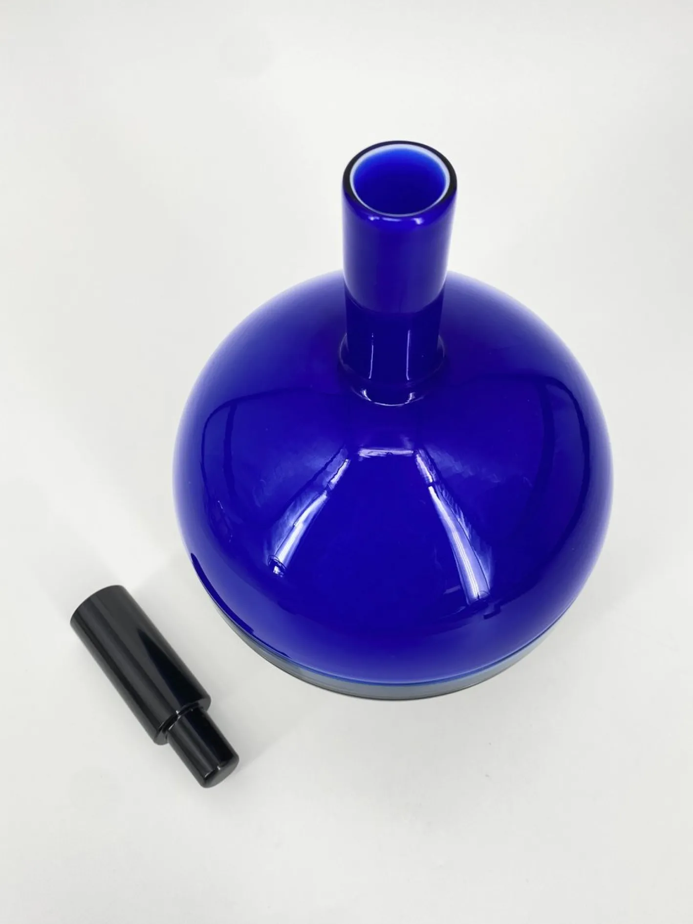 Murano Glas Karaffe von Timo Sarpaneva Veri für Venini, Italien, 1990er