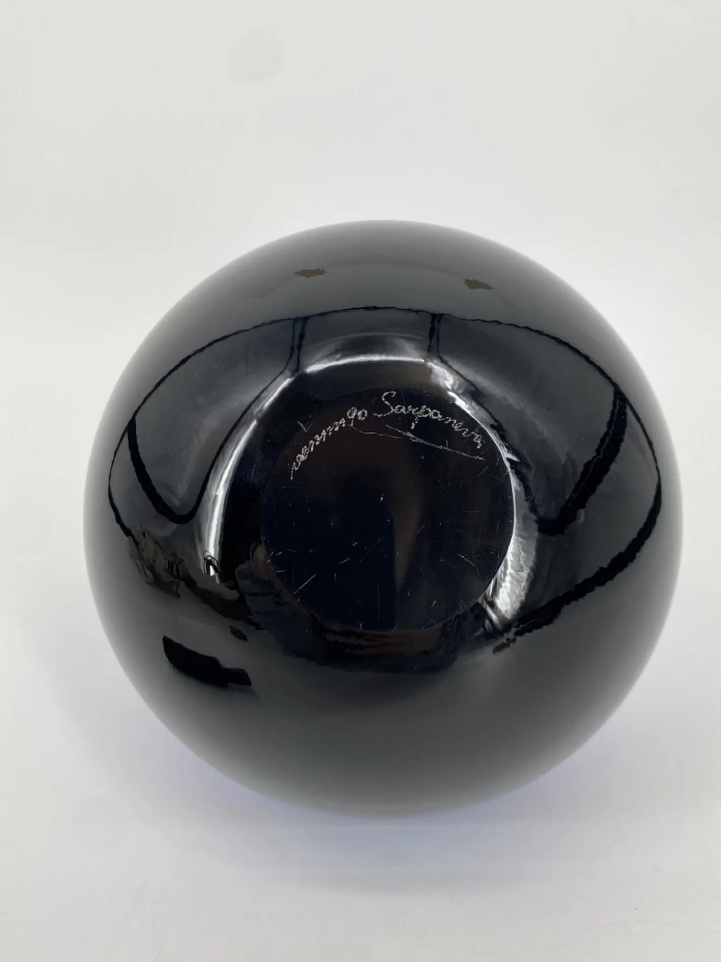 Murano Glas Karaffe von Timo Sarpaneva Veri für Venini, Italien, 1990er