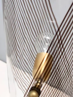 Murano Glas Stehlampe von Lino Tagliapietra & La Murrina, 1972