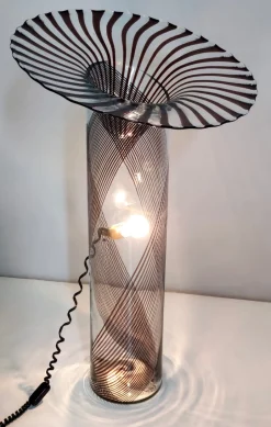 Murano Glas Stehlampe von Lino Tagliapietra & La Murrina, 1972