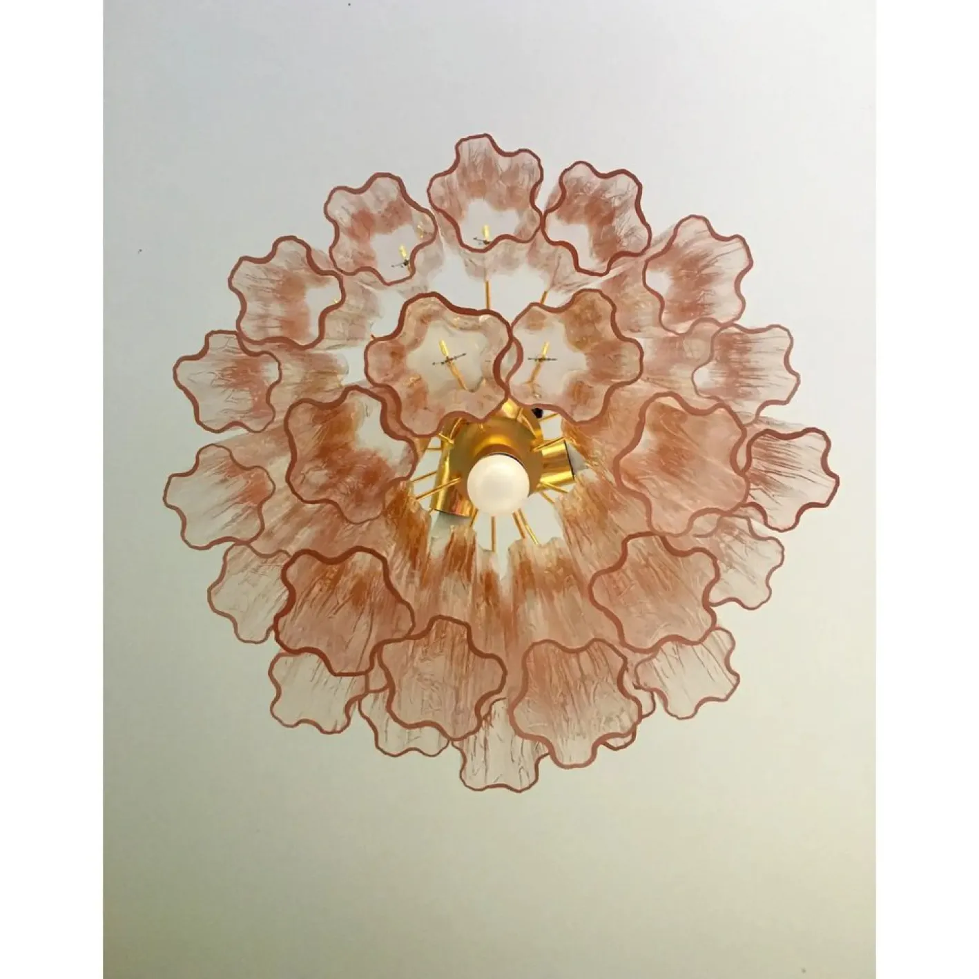 Murano Glas Trunks Kronleuchter im Venini Stil von Simoeng