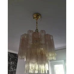 Murano Glas Trunks Kronleuchter im Venini Stil von Simoeng