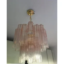 Murano Glas Trunks Kronleuchter im Venini Stil von Simoeng