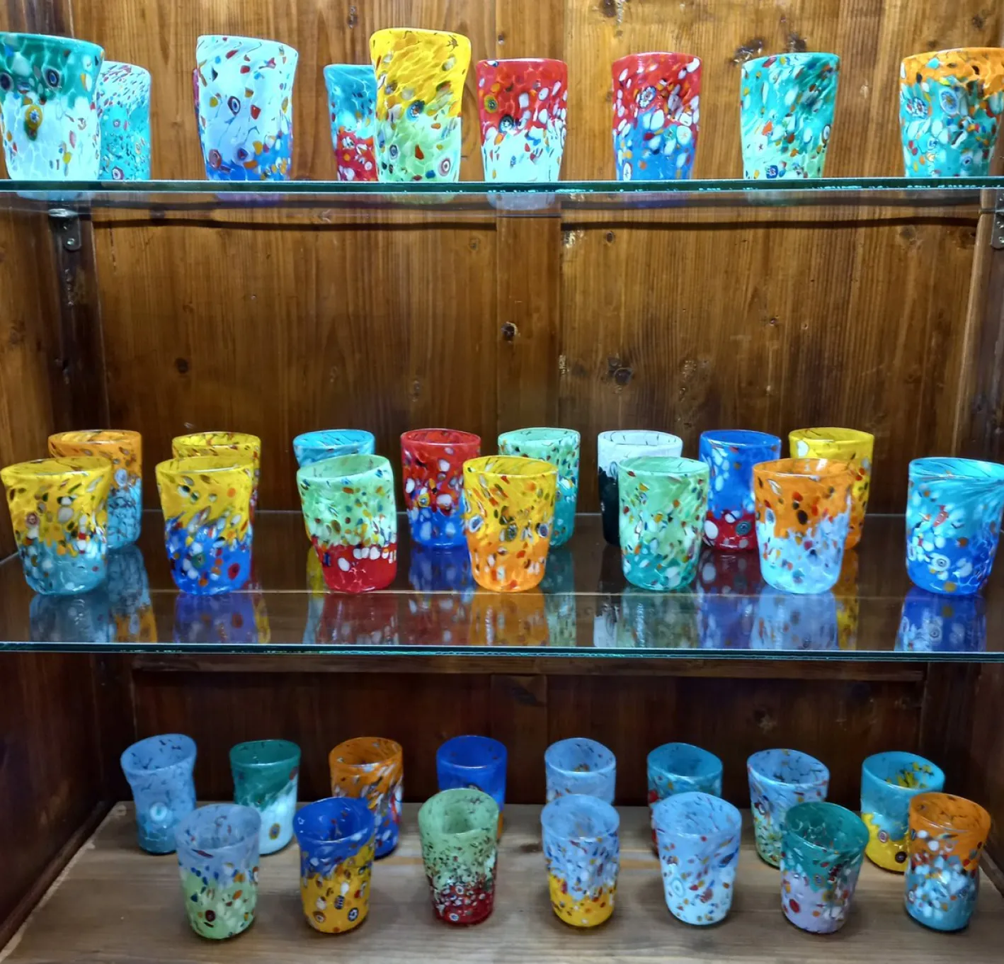 Murano Gläser, 6 Set