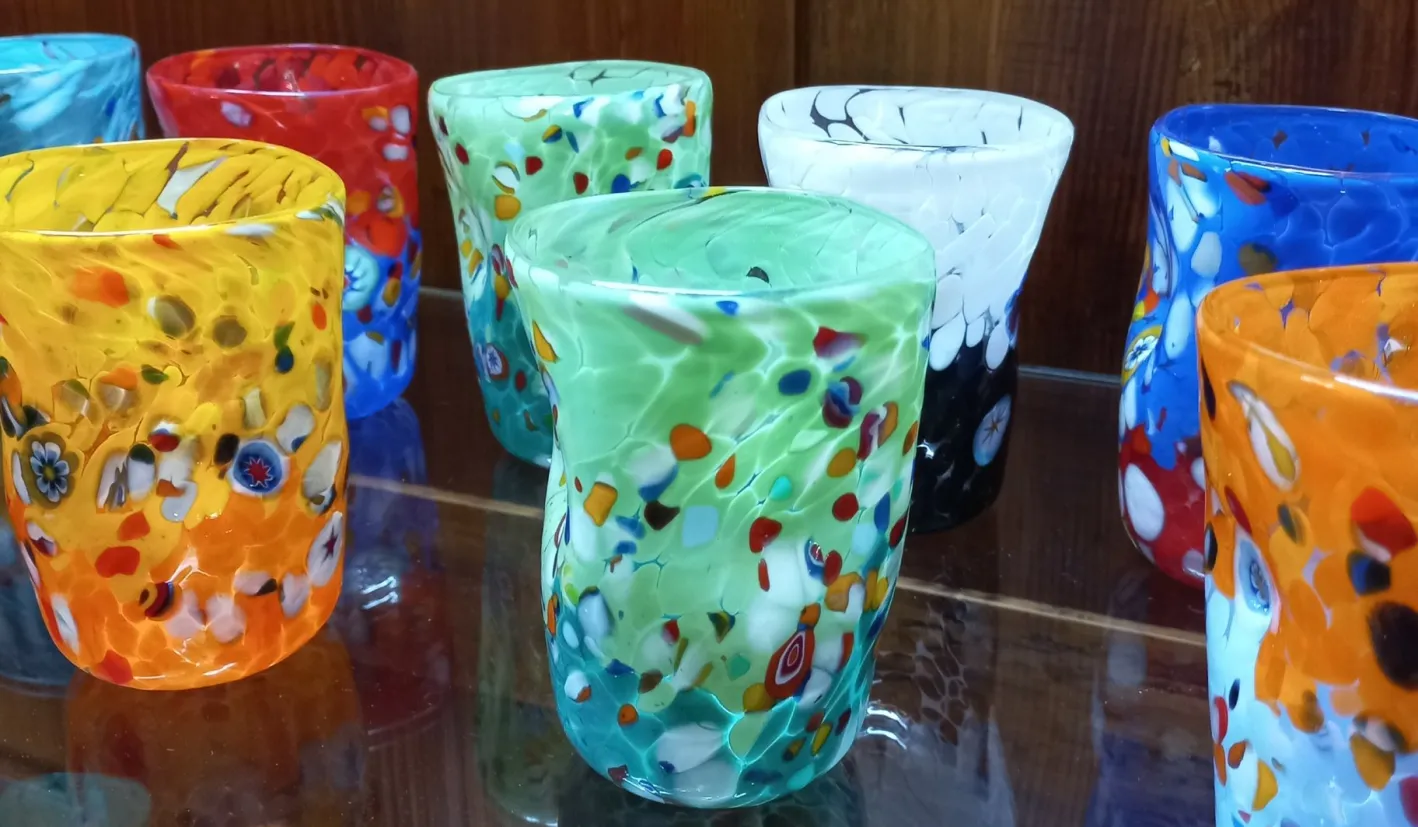 Murano Gläser, 6 Set
