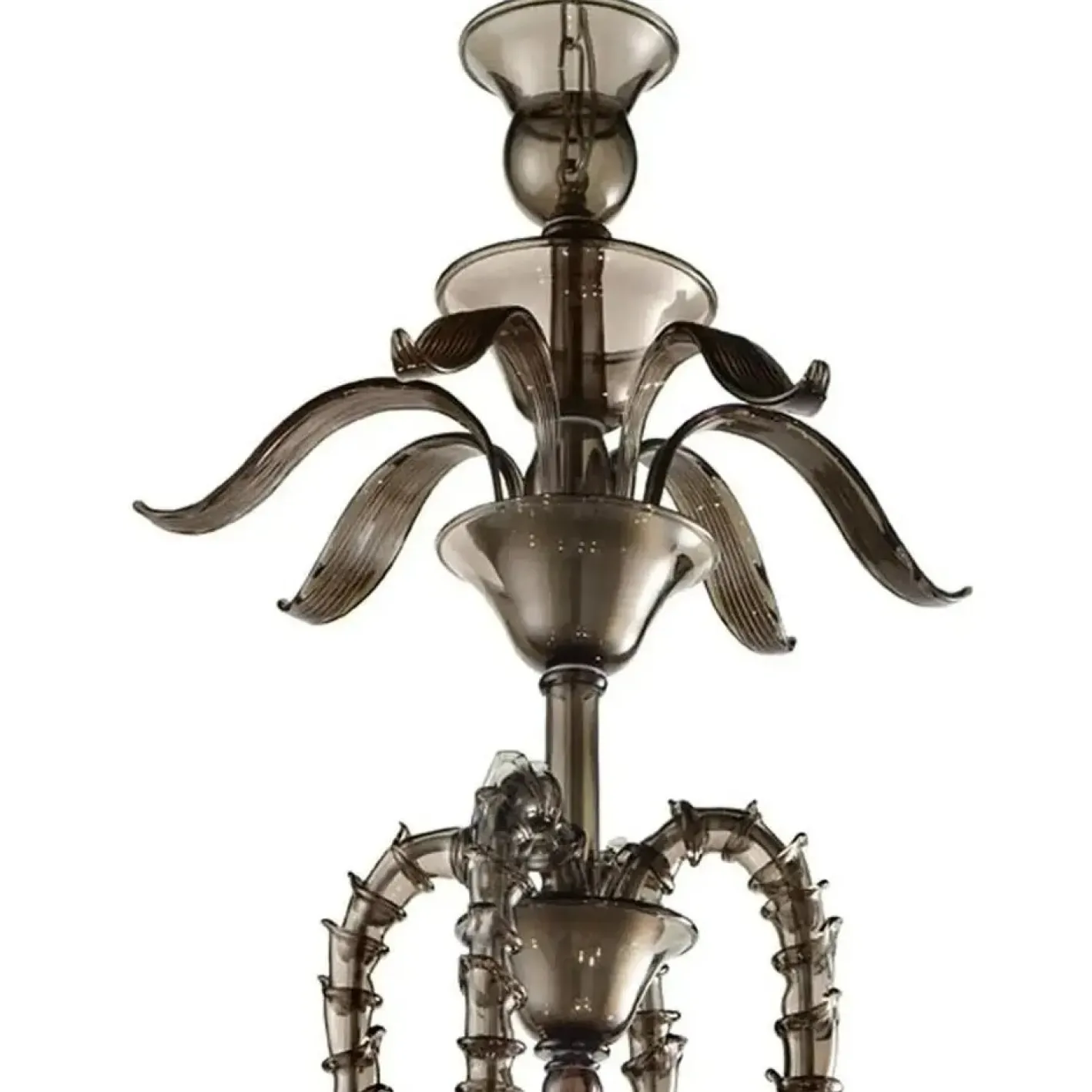 Murano Rauchglas Kronleuchter von Simoeng