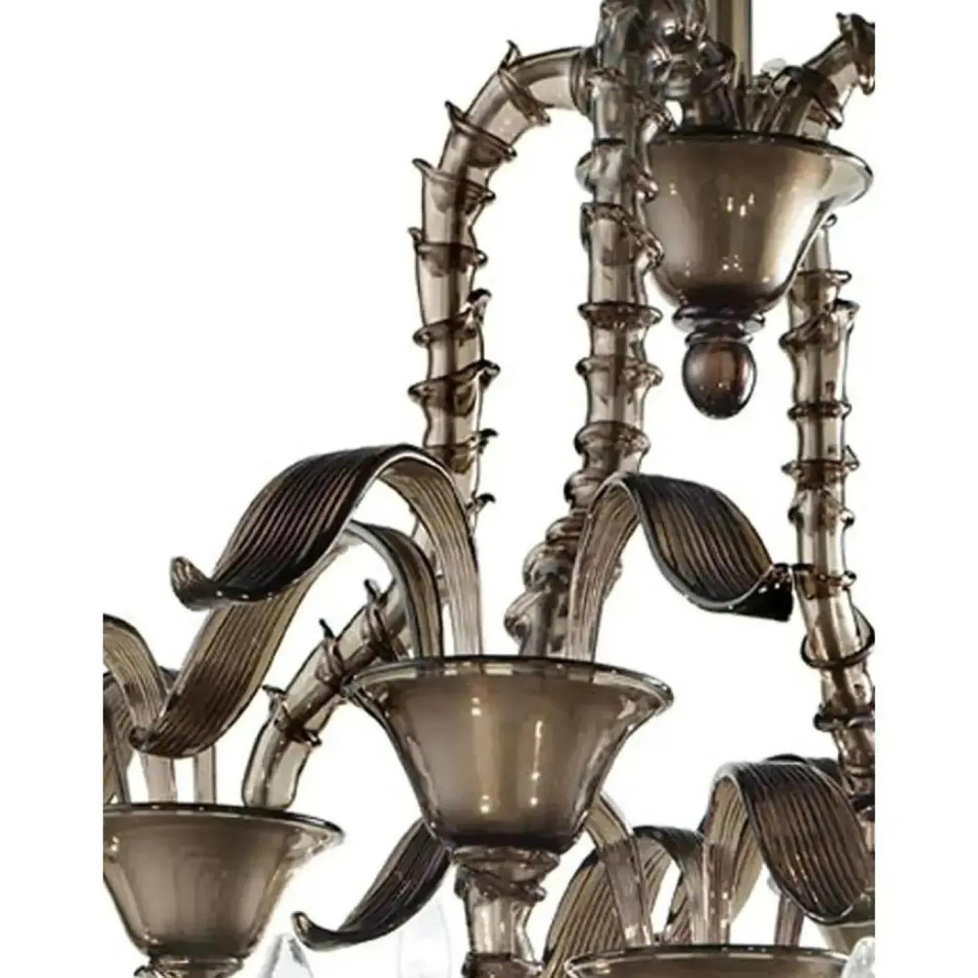 Murano Rauchglas Kronleuchter von Simoeng