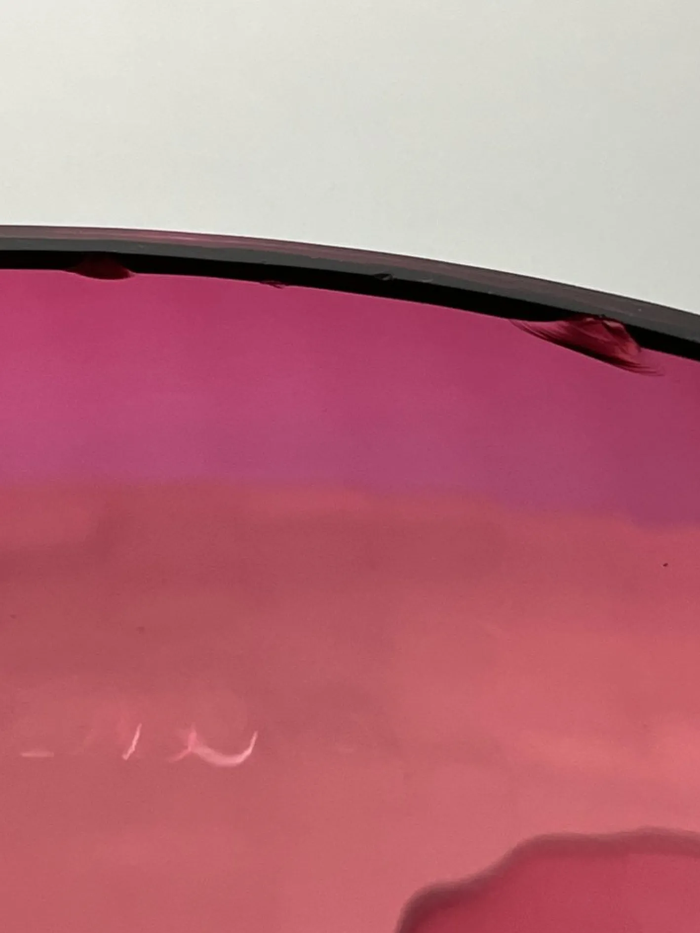 Murano Sangria Glas Set, Italien, 1940er, 9 . Set