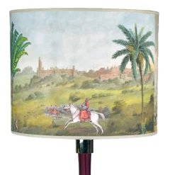 Murano Tischlampe mit Paramume Discovering India