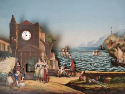 Musikalische Automatenuhr, Xavier Tharin zugeschrieben, 1860er