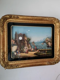 Musikalische Automatenuhr, Xavier Tharin zugeschrieben, 1860er