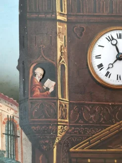 Musikalische Automatenuhr, Xavier Tharin zugeschrieben, 1860er