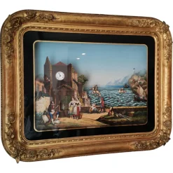 Musikalische Automatenuhr, Xavier Tharin zugeschrieben, 1860er