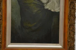 Mutter und Baby, 1860, Öl auf Leinwand, Gerahmt