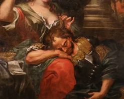 Nach Antonio Molinari, Samson und Delilah, 1700, Öl auf Leinwand