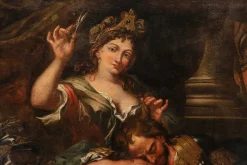 Nach Antonio Molinari, Samson und Delilah, 1700, Öl auf Leinwand