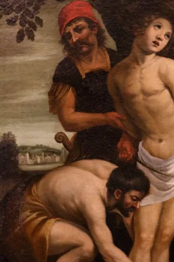 Nach Astolfo Petrazzi, Akt des Heiligen Sebastian, 1630er, Ölgemälde auf Leinwand, gerahmt